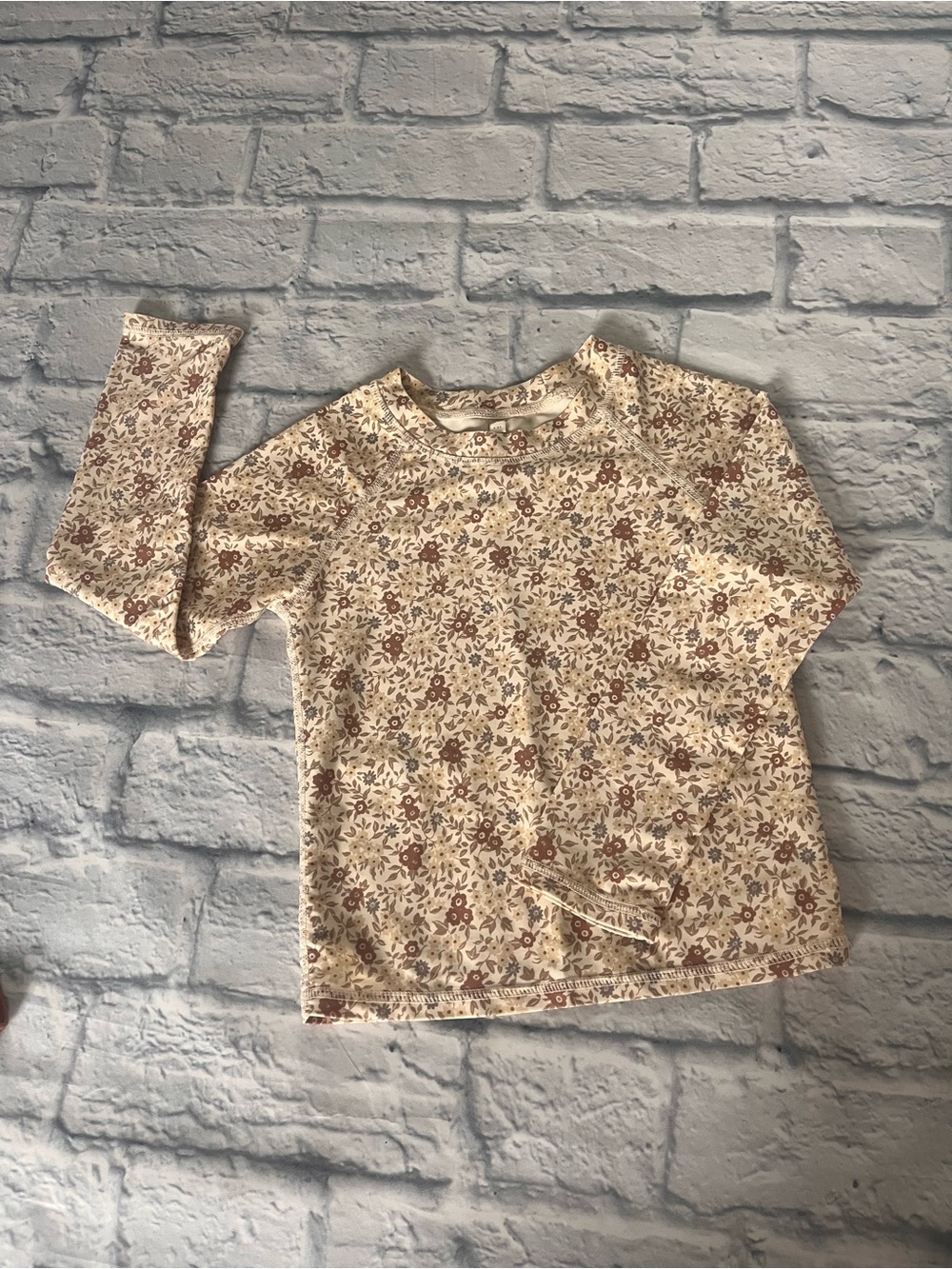 Rylee + Cru Rashguard Set - Flower Field 4-5T - Picture 7 of 8
